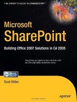 Obálka publikace Microsoft SharePoint: Building Office 2007 Solutions in C# 2005